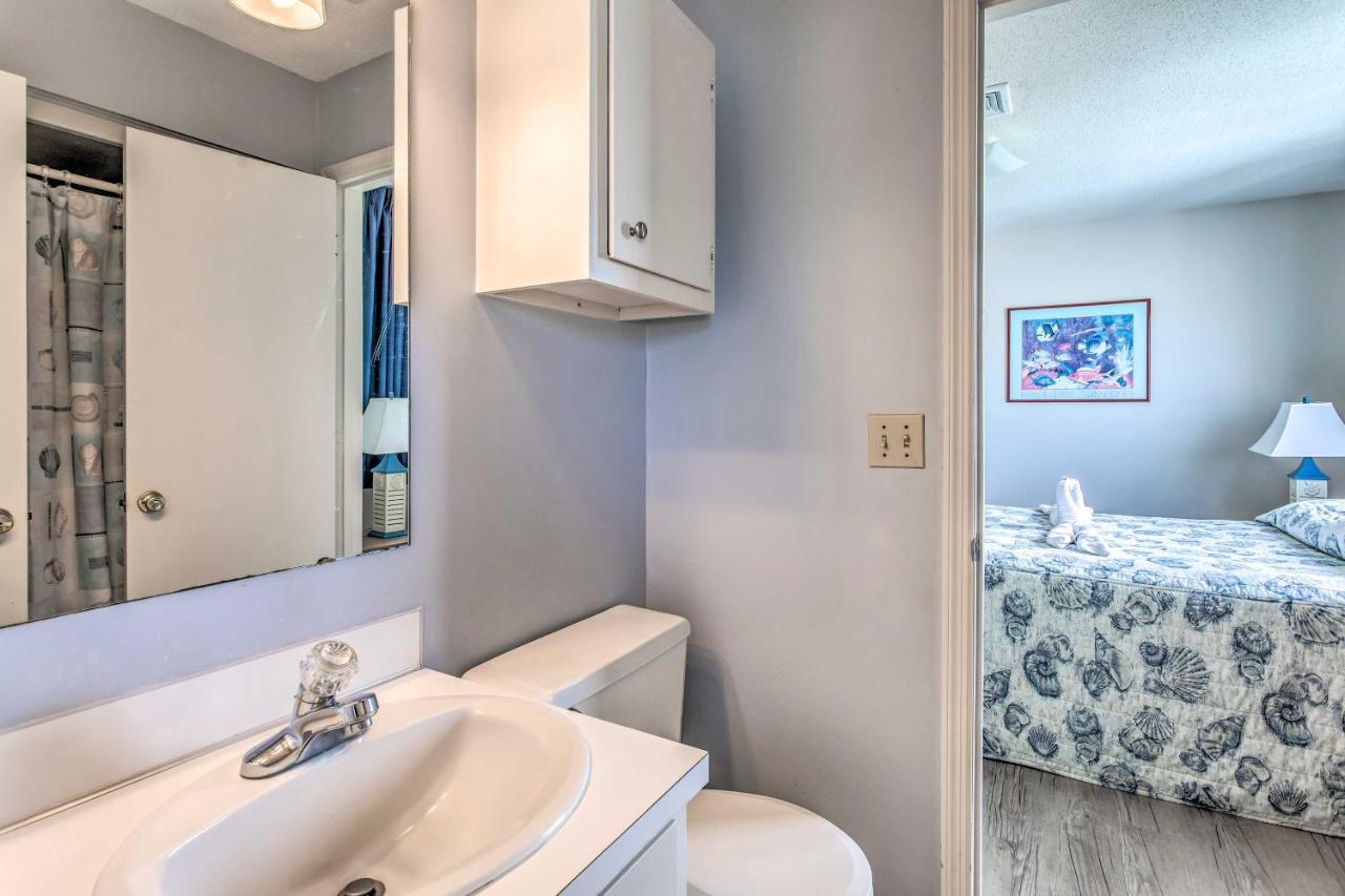 Bright Beachy Condo With Boardwalk Access And Patio! Myrtle Beach Exterior foto
