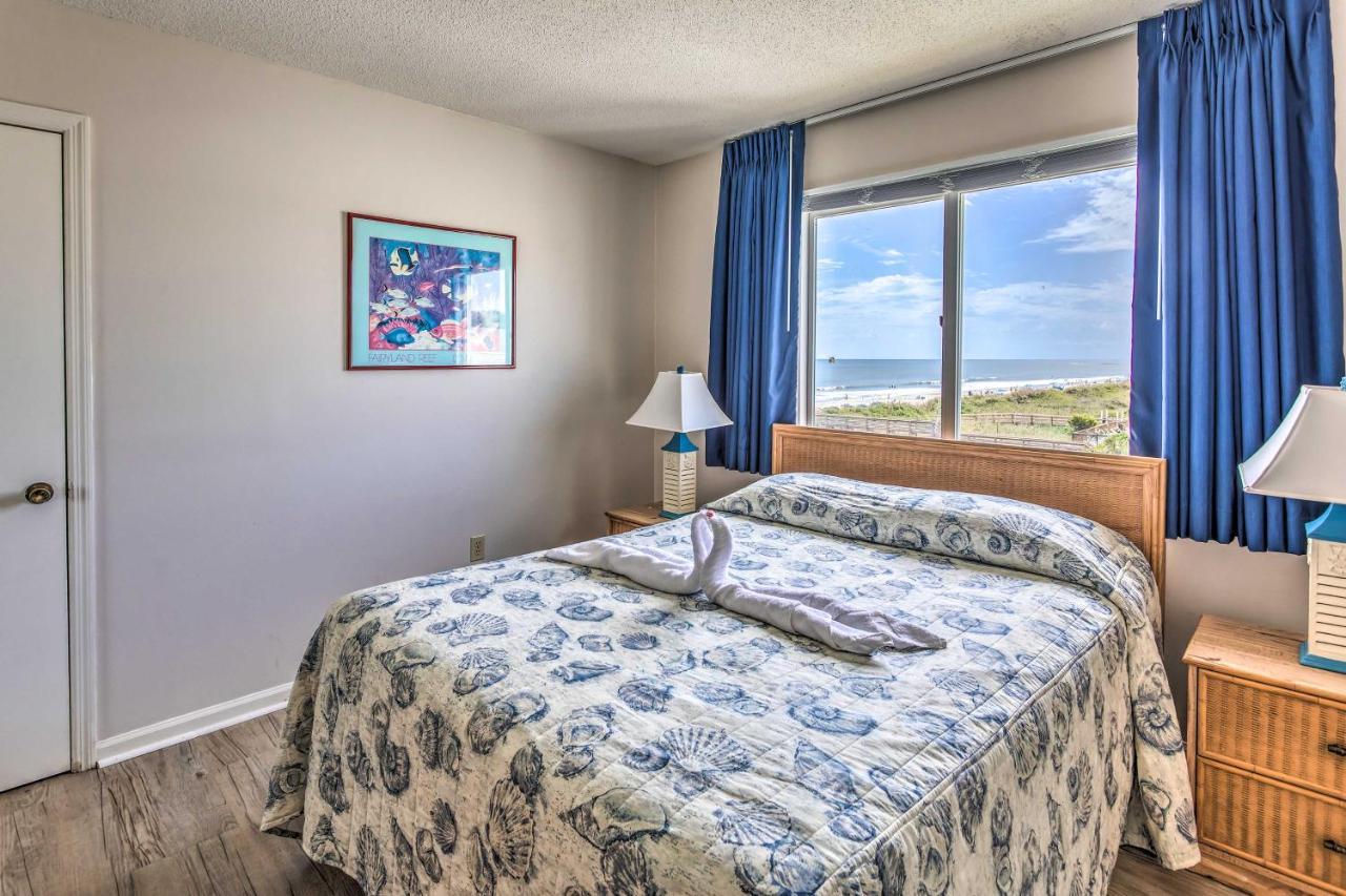 Bright Beachy Condo With Boardwalk Access And Patio! Myrtle Beach Exterior foto